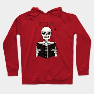 Skeleton Studying Hoodie